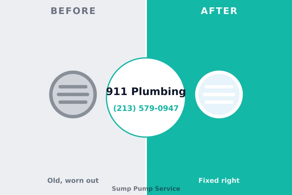 Before and after: plumbing company Covington, VA